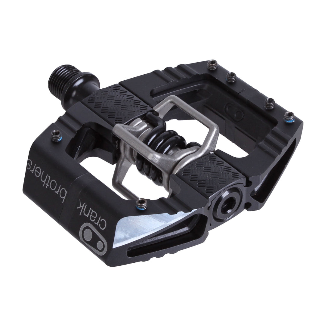 Pedals Crank Brothers Crankbrothers Mallet Enduro Pedals - Dual Sided Clipless Platform Aluminum 9/16" BLK Dark Slate Gray