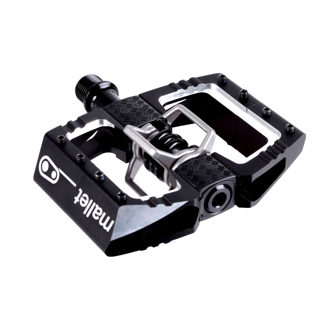 Pedals Crank Brothers Crankbrothers Mallet DH Pedals - Dual Sided Clipless Platform Aluminum 9/16" BLK Black