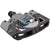 Pedals Crank Brothers Crankbrothers Mallet 3 Pedals - Dual Sided Clipless Platform Aluminum 9/16" Raw /BLK/Blue Dark Slate Gray
