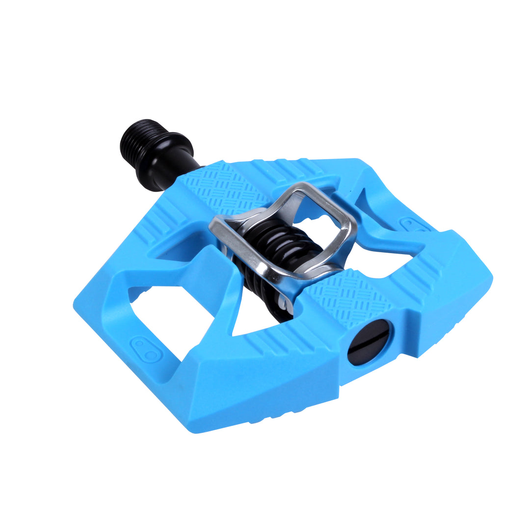 Pedals Crank Brothers Crankbrothers Double Shot 1 Pedals - Dual Sided Clipless Platform Composite 9/16" Blue Cornflower Blue
