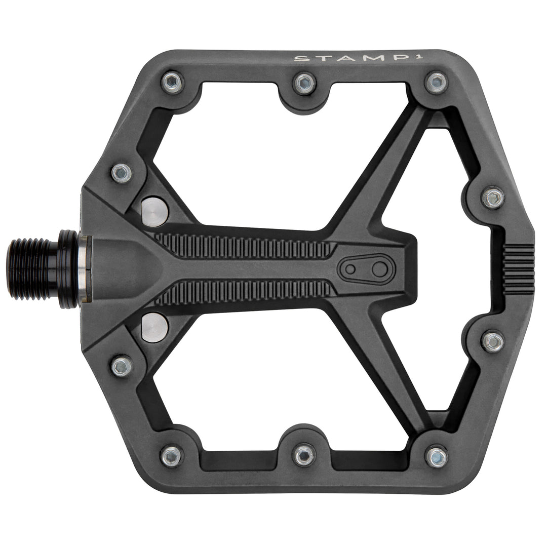 Pedals Crank Brothers Crankbrothers Stamp 1 Gen 2 Pedals - Platform Composite 9/16" Black Small Dark Slate Gray