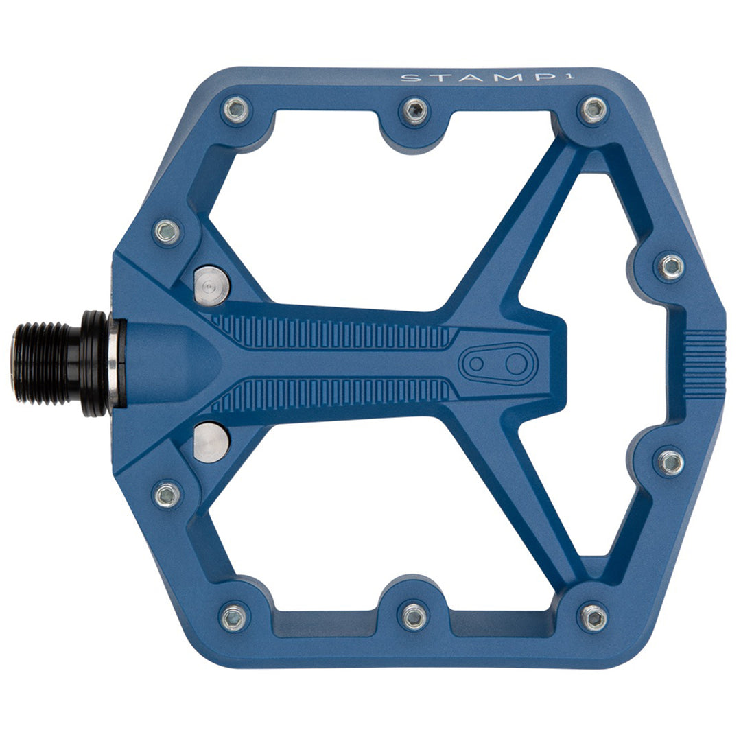 Pedals Crank Brothers Crankbrothers Stamp 1 Gen 2 Pedals - Platform Composite 9/16" Navy Small Dark Slate Blue