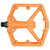 Pedals Crank Brothers Crankbrothers Stamp 1 Gen 2 Pedals - Platform Composite 9/16" Orange Large Sandy Brown