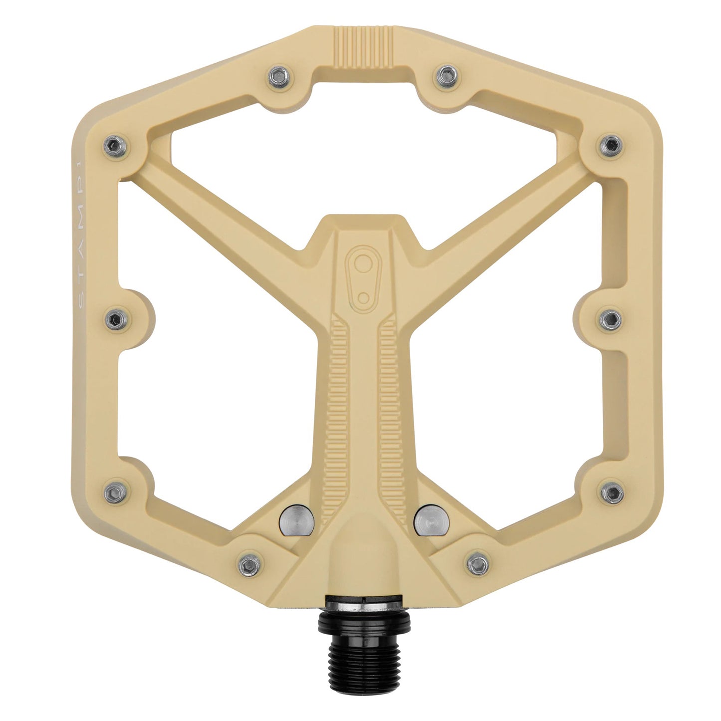 Crankbrothers Stamp 1 Gen 2 Pedals - Platform Composite 9/16" Sand Large