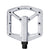 Pedals Crank Brothers Crankbrothers Stamp 2 Small Platform Pedals Raw Silver Light Gray