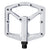 Pedals Crank Brothers Crankbrothers Stamp 2 Pedals - Platform Aluminum 9/16" Raw Silver Large Light Gray