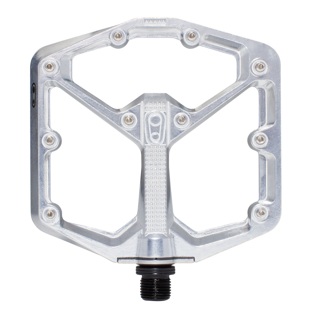 Pedals Crank Brothers Crankbrothers Stamp 7 Pedals - Platform Aluminum 9/16" High Polish Silver Large Light Gray