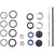 Pedal Parts & Accessories Crank Brothers Crankbrothers Pedal Refresh Kit for 2010 - current pedal line Dark Slate Gray