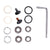 Pedal Parts & Accessories Crank Brothers Crankbrothers Pedal Refresh Kit: Stamp 2 and 3 Gray