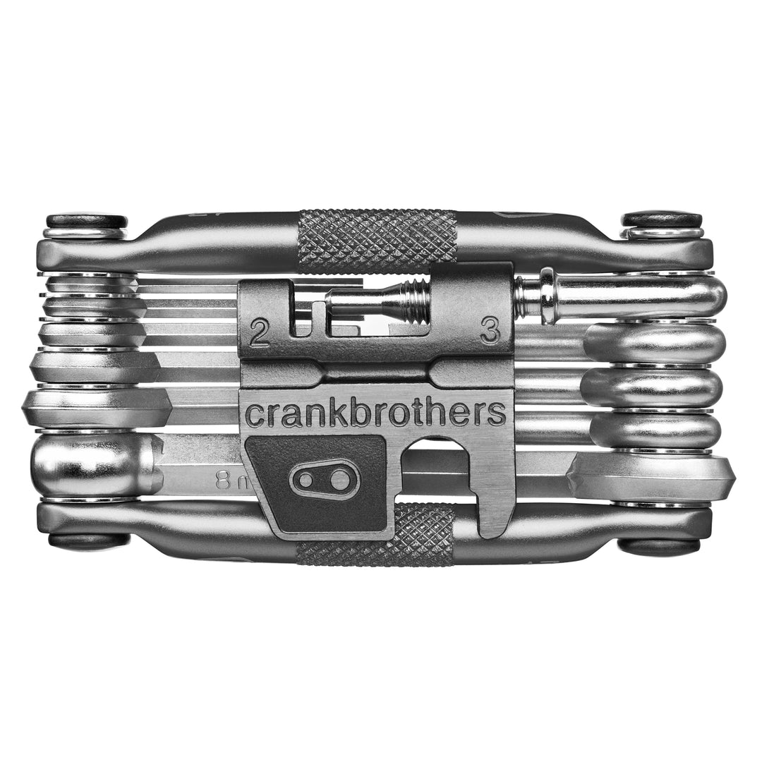 Multi Tools Crank Brothers Crankbrothers Multi-17 Mini Tool Nickel Dark Slate Gray