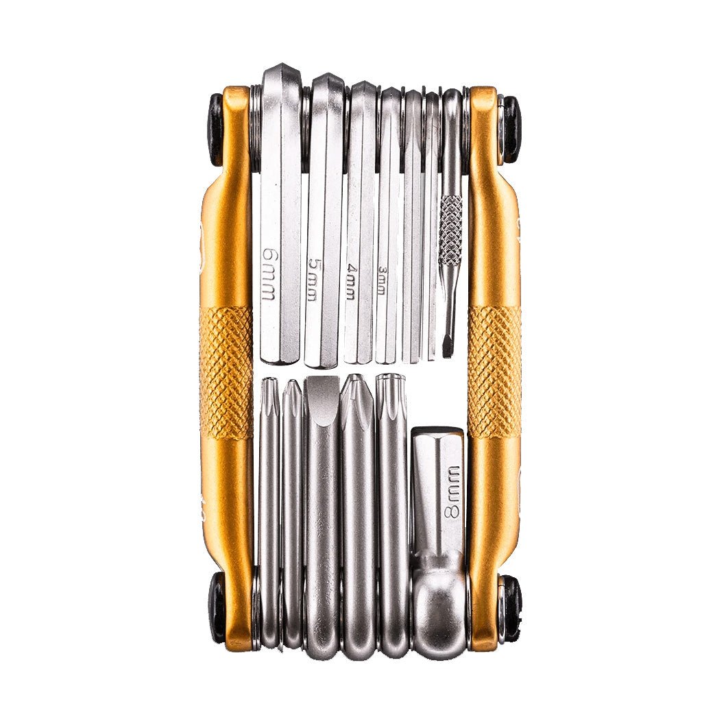 Multi Tools Crank Brothers Crankbrothers Multi 13 Tool - Gold Light Gray