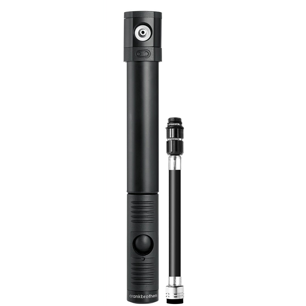 Hand Pumps Crank Brothers Crankbrothers Klic Pump HV - Midnight Black Dark Slate Gray