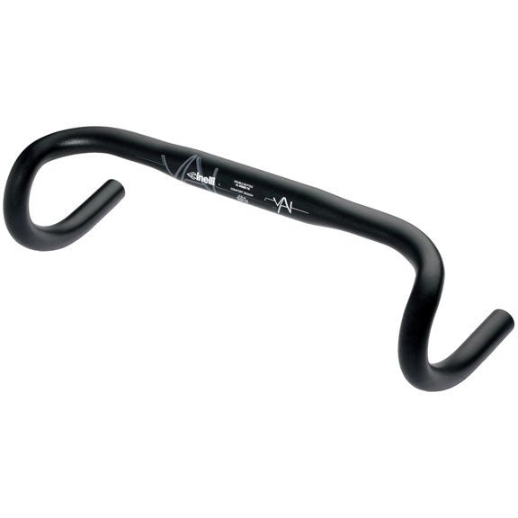 Drop Bars Cinelli Cinelli Vai Alloy Bar (31.8) Black - 44cm Dark Slate Gray