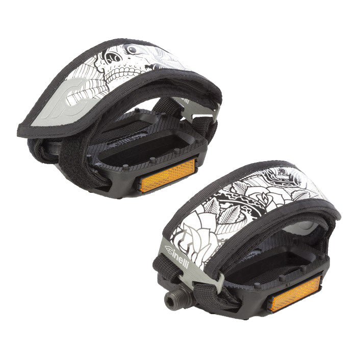 Toe Clips & Straps Cinelli Cinelli Kinks Straps OSFA - Mike Giant Dark Slate Gray