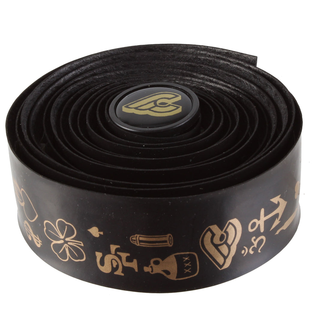 Bar Tape Cinelli Cinelli Volee Handlebar Tape Mike Giant Gold Black