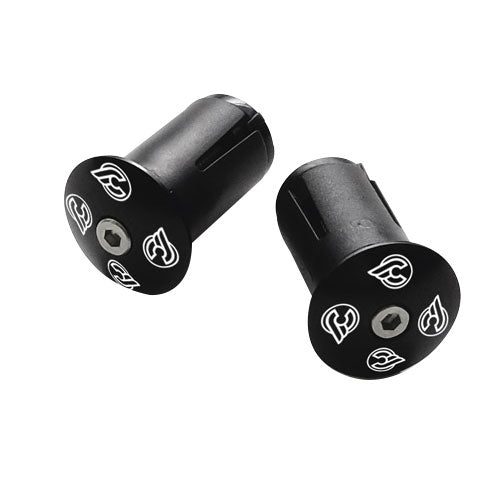 Bars Ends & Plugs Cinelli Cinelli Expander Alloy End Plugs Ano Black Pair Black