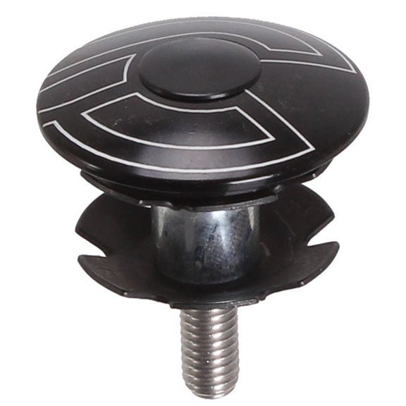 Headset Accessories Cinelli Cinelli Top Cap Kit Cinelli 1-1/8" Alloy Steerers Black Dark Slate Gray