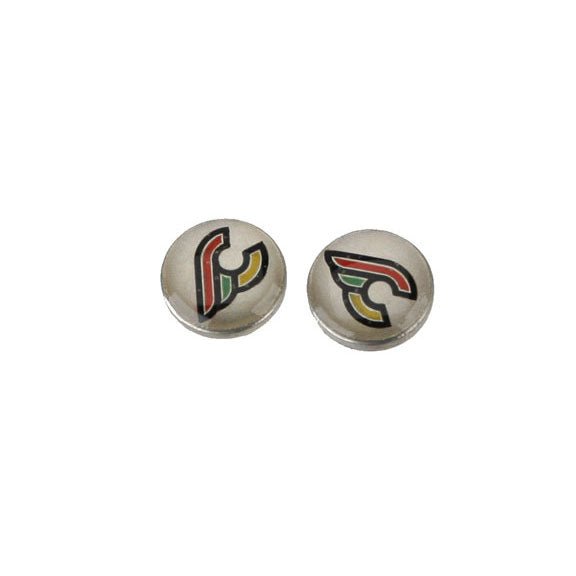 Frame Hangers & Parts Cinelli Cinelli Seat Cluster Logo Dots SuperCorsa Pair Rosy Brown