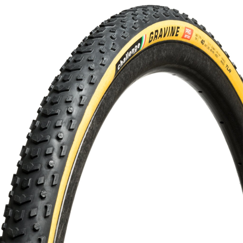 Tires Challenge Challenge Tire Gravine Pro Tire 700 x 40 Black/Tan Dark Slate Gray