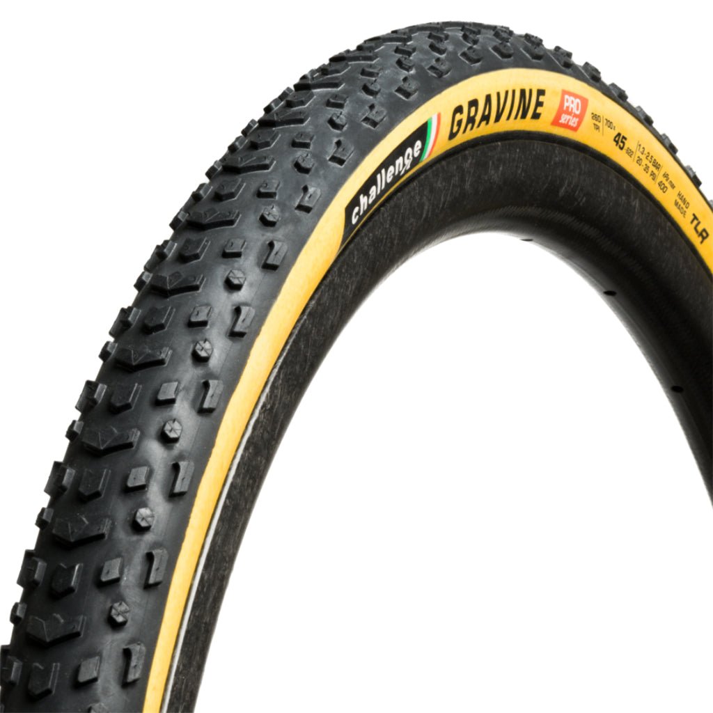 Tires Challenge Challenge Tire Gravine Pro Tire 700 x 45 Black/Tan Dark Slate Gray