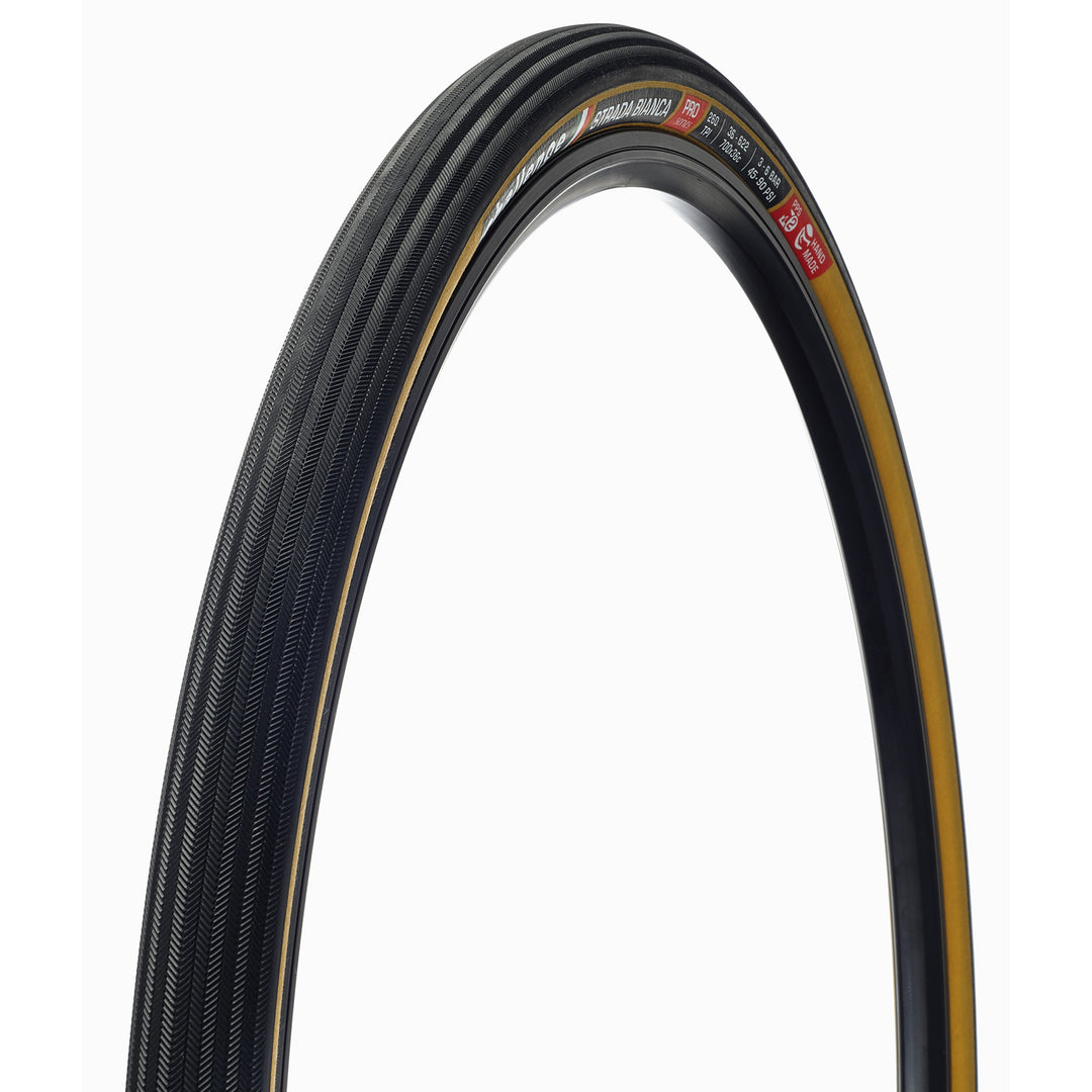 Tires Challenge Challenge Tire Strada Bianca Pro Tire 700 x 36 Black/Tan Dark Slate Gray