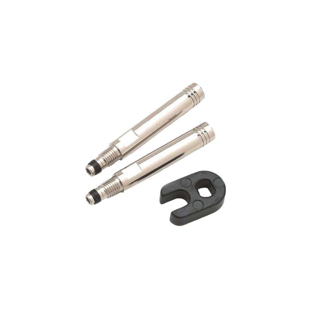 Tubeless Valves Challenge Challenge Tire Alloy Valve Extender Kit 41mm Light Gray