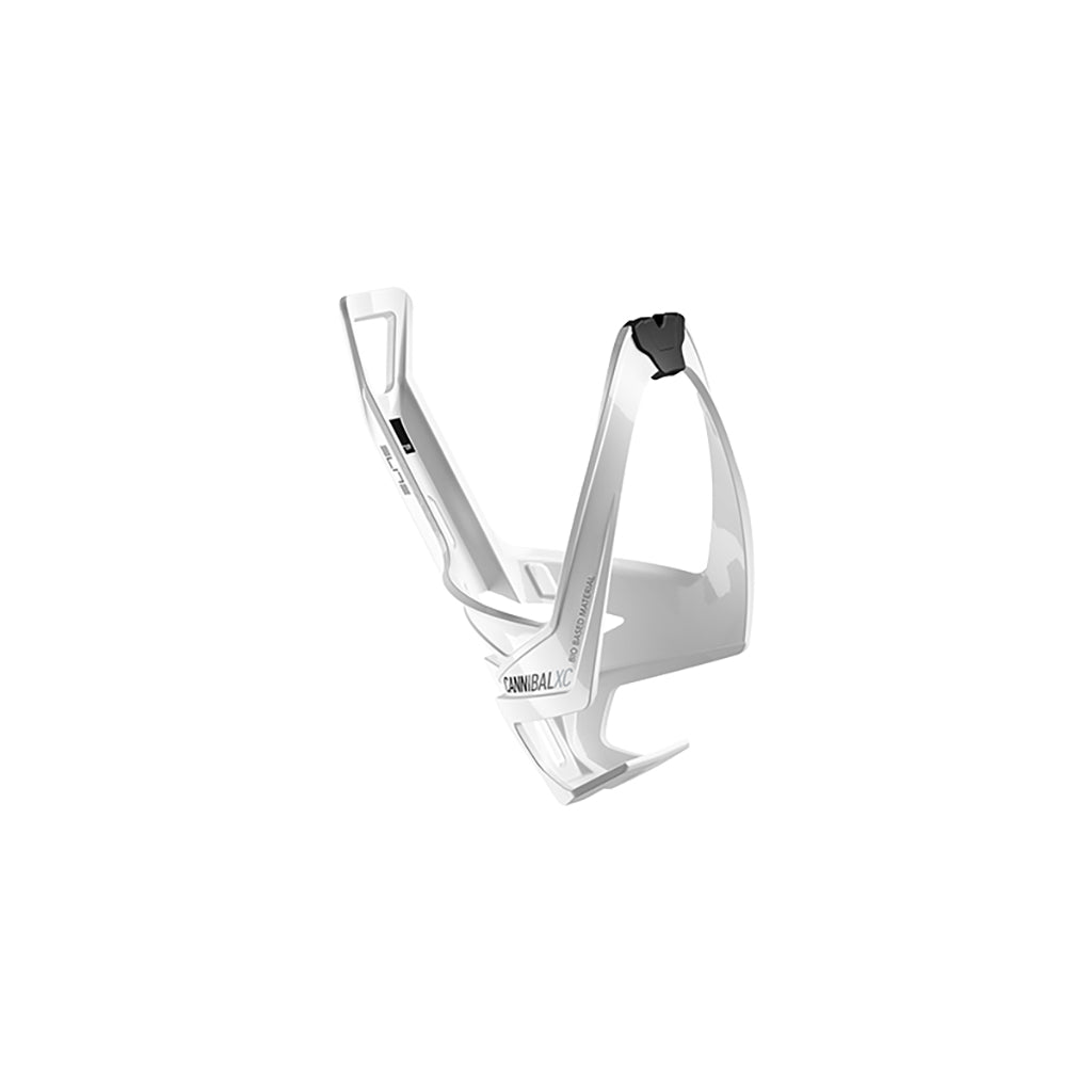 Water Bottle Cages Elite Elite Cannibal XC Bio Bottle Cage White/Black Light Gray