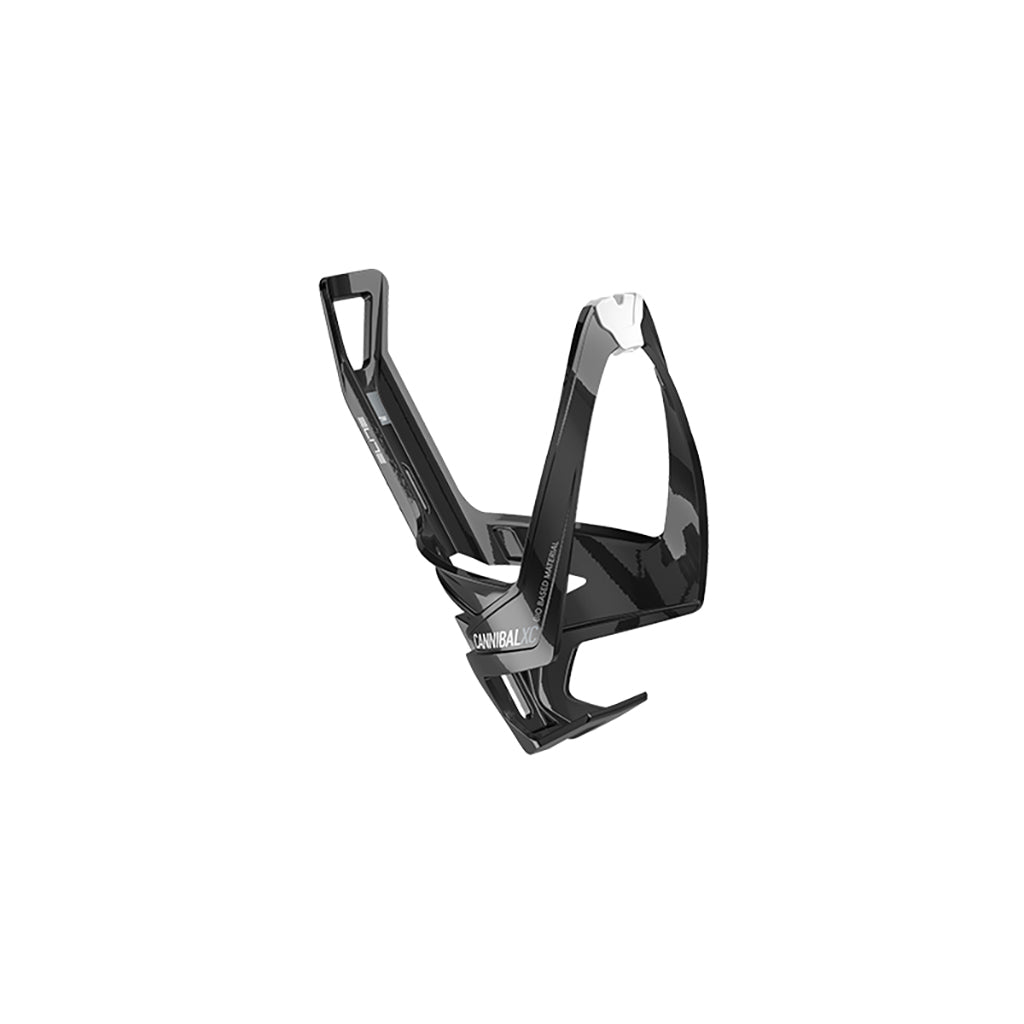 Water Bottle Cages Elite Elite Cannibal XC Bio Water Bottle Cage - Black/White Dark Slate Gray