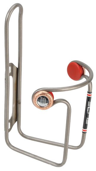 Water Bottle Cages Elite Elite Ciussi Inox Bottle Cage Stainless Steel Rosy Brown