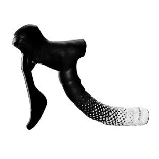 Bar Tape Ciclovation Ciclovation Leather Touch Handlebar Tape Fusion Dot Refl w/Blk Black