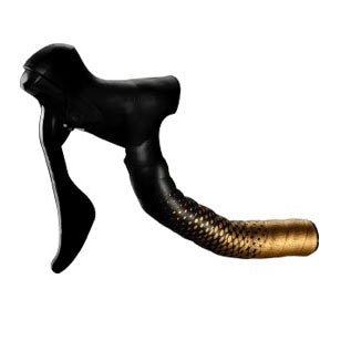 Bar Tape Ciclovation Ciclovation Leather Touch Handlebar Tape Fusion Dot Blk/Gold Gray