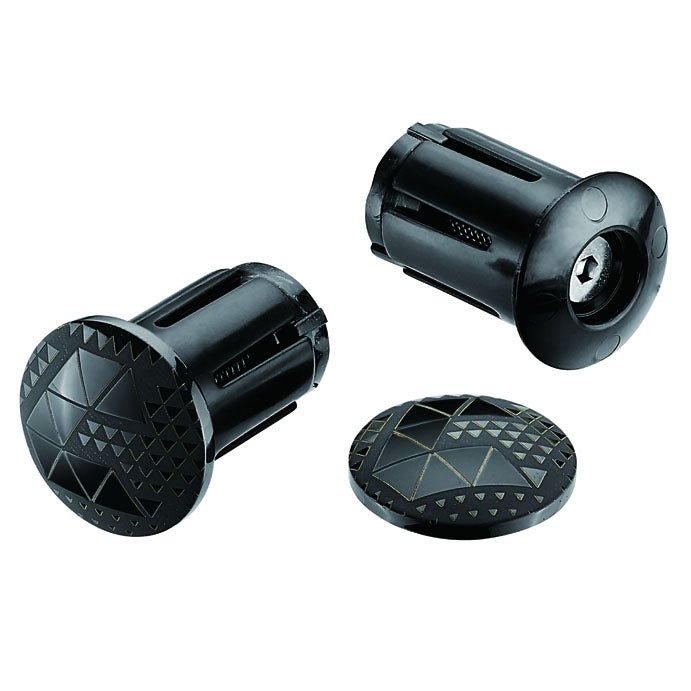 Bars Ends & Plugs Ciclovation Ciclovation UFO Lock-In Bar End Plug Black Dark Slate Gray