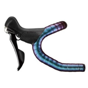 Bar Tape Ciclovation Ciclovation Leather Touch Handlebar Tape Aurora Blue Dark Slate Gray