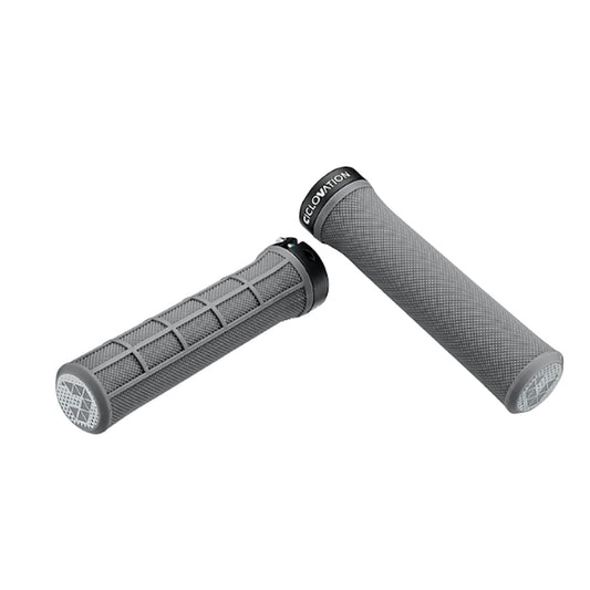 Lock-On Grips Ciclovation Ciclovation Trail Spike Conical Grip - Gray Slate Gray