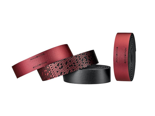 Bar Tape Ciclovation Ciclovation Seitex Shining Handlebar Tape Red Dark Slate Gray