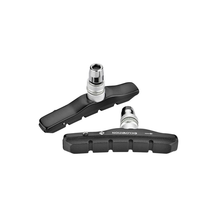 Brake Pads Ciclovation Ciclovation Brake Shoes Shimano SRAM MTB Cartridge-Type Black Dark Slate Gray