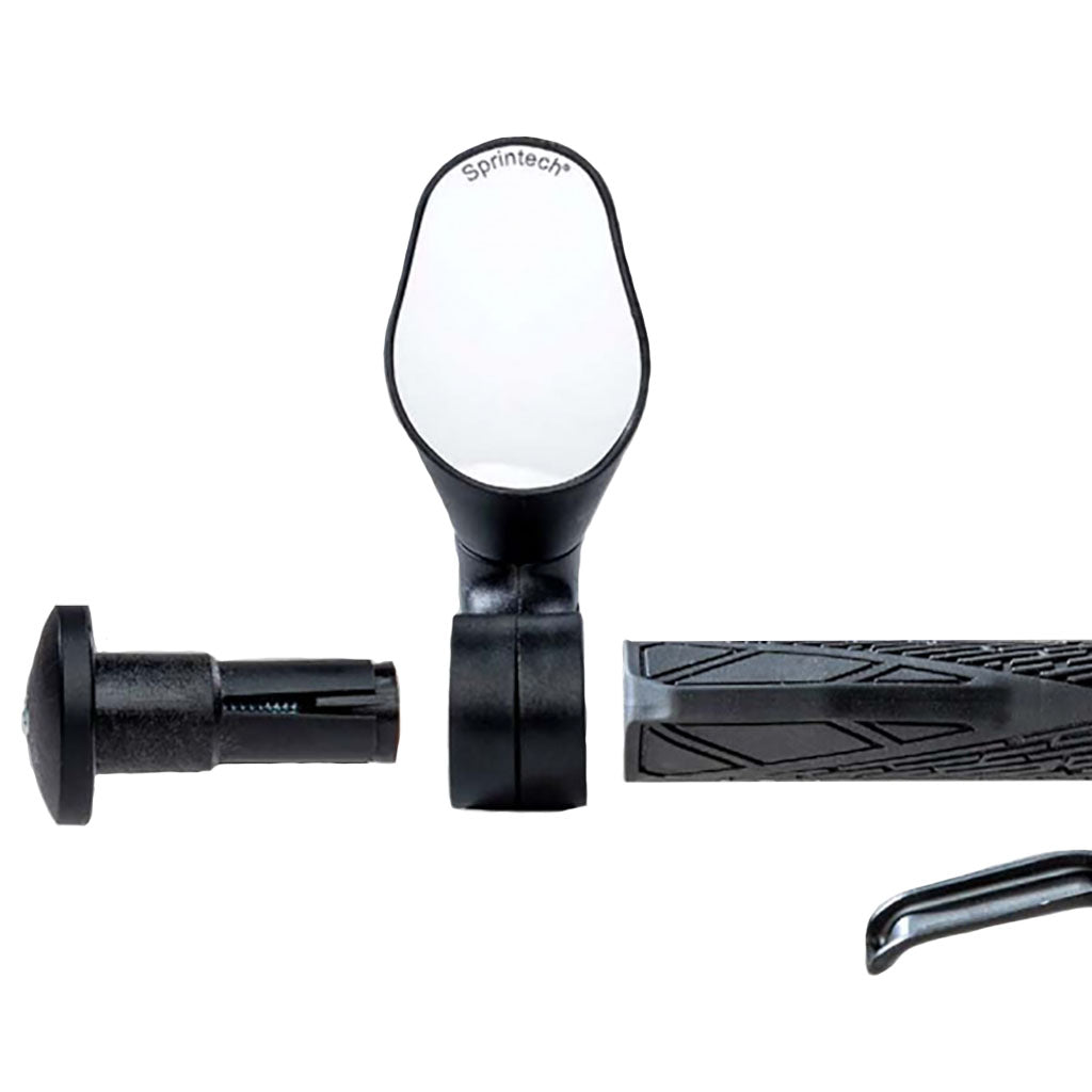 Sprintech Flat Bar City XL Mirror Black - Single  