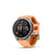 Garmin fenix 9 Pro inReach 43mm Watch Watch Color: Titanium Wristband: Shell Pink/ Autumn Orange - Silicone