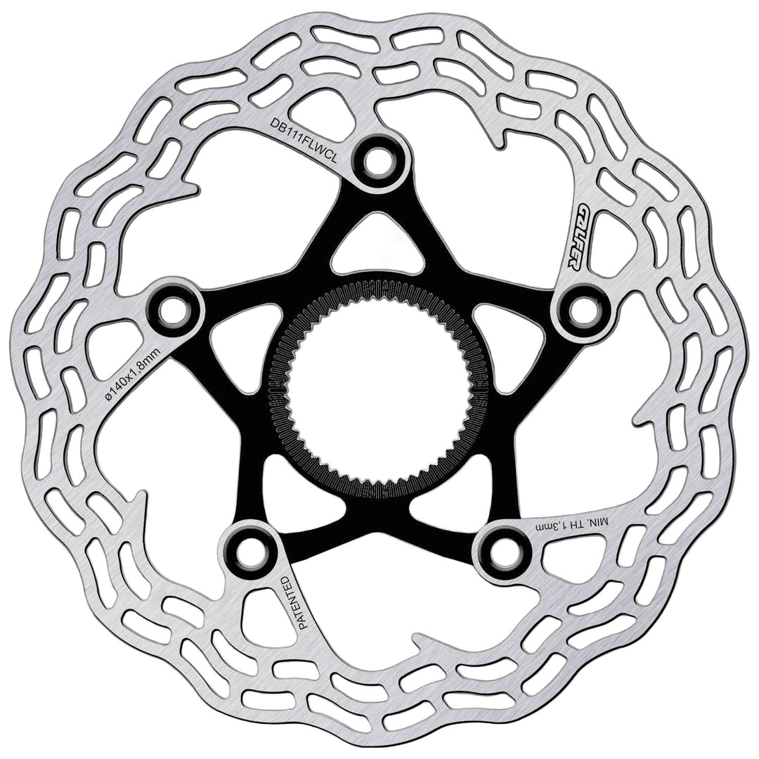 Galfer Road Disc Shark 2-Piece 140mm CL Rotor 1.8mm