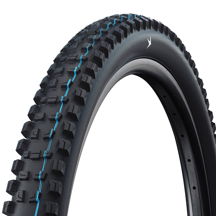 Schwalbe Romy Tire - 27.5 x 2.40 Tubeless Folding BLK Standard Trail MID E-50