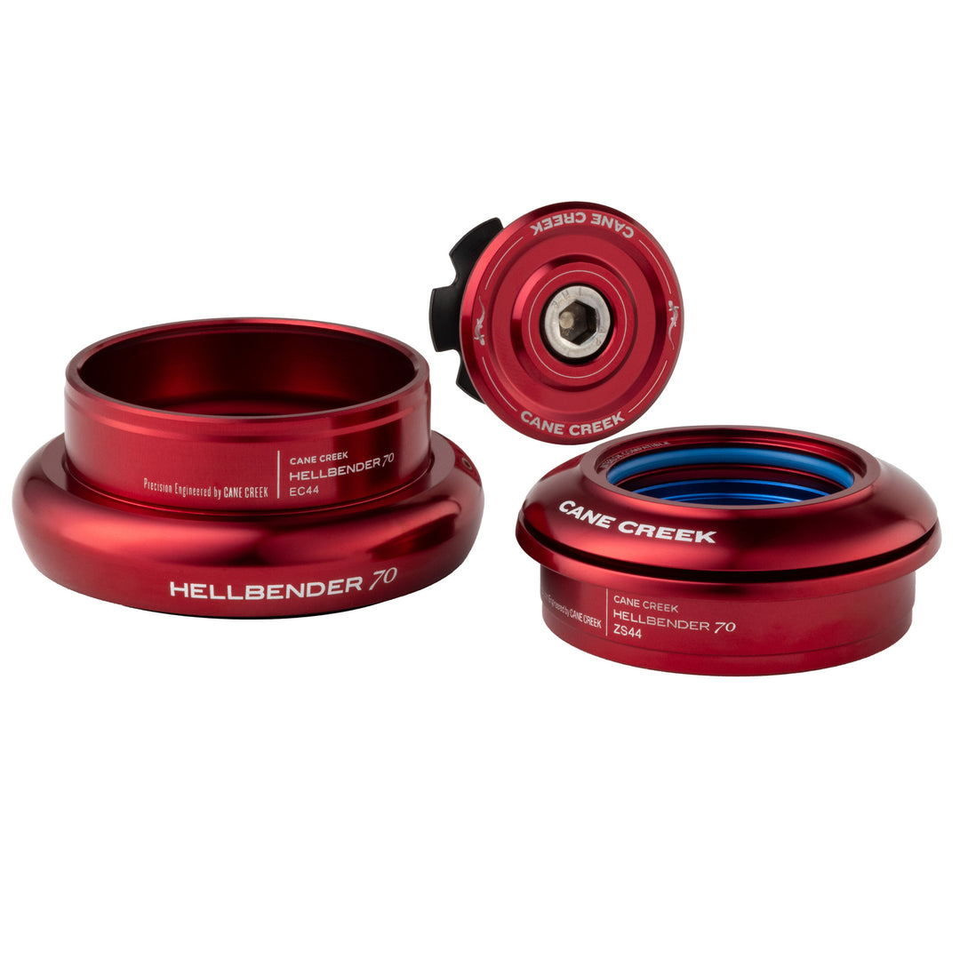 Headsets Cane Creek Cane Creek 70-Series Headset ZS44/28.6|EC44/40 Red Brown