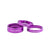 Headset Spacers Cane Creek Cane Creek Interlok Spacer Kit 1-1/8" Purple Set Dark Orchid