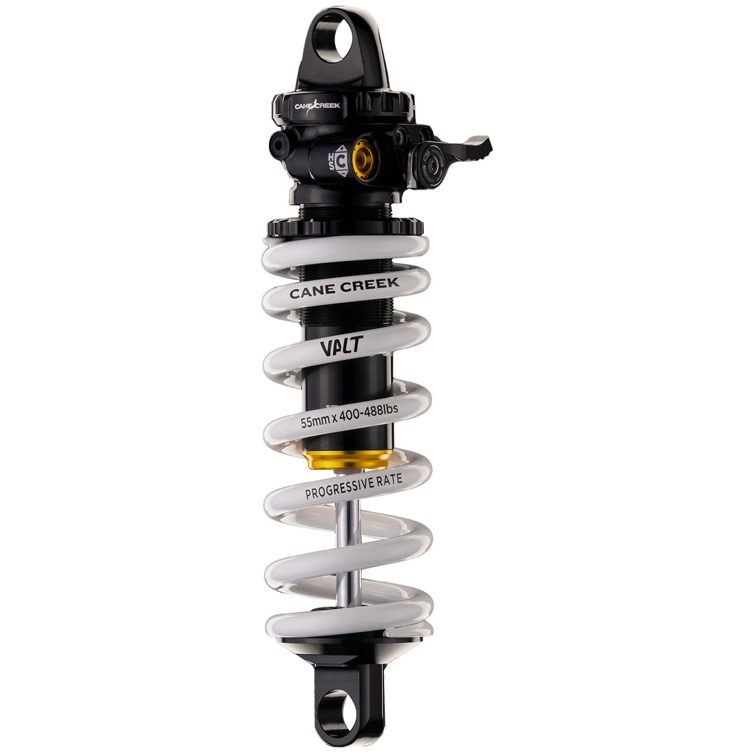 Rear Shocks Cane Creek Cane Creek Coil IL Next Gen Rear Shock - 210 x 55mm Black Light Gray