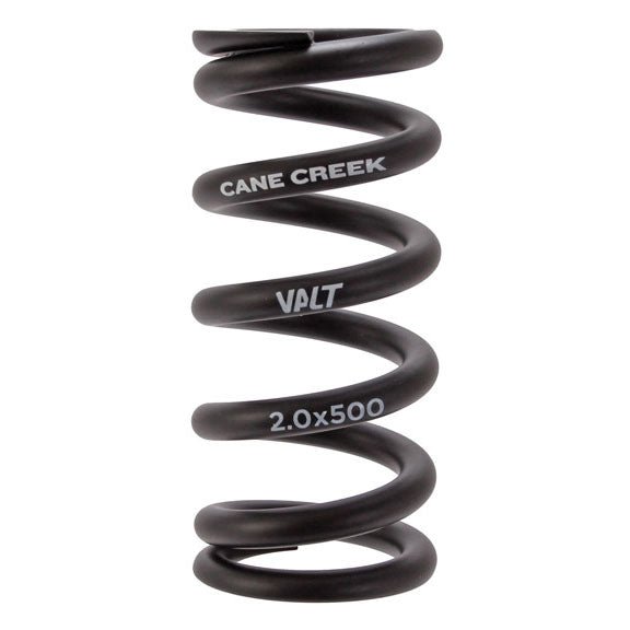 Rear Shock Spring Cane Creek Cane Creek Valt Steel Coil Spring 2.0" x 500# Dark Slate Gray