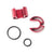 Air Springs & Parts Cane Creek Cane Creek Helm Air Travel Reduction Clips Set of Two 10mm Clips Maroon