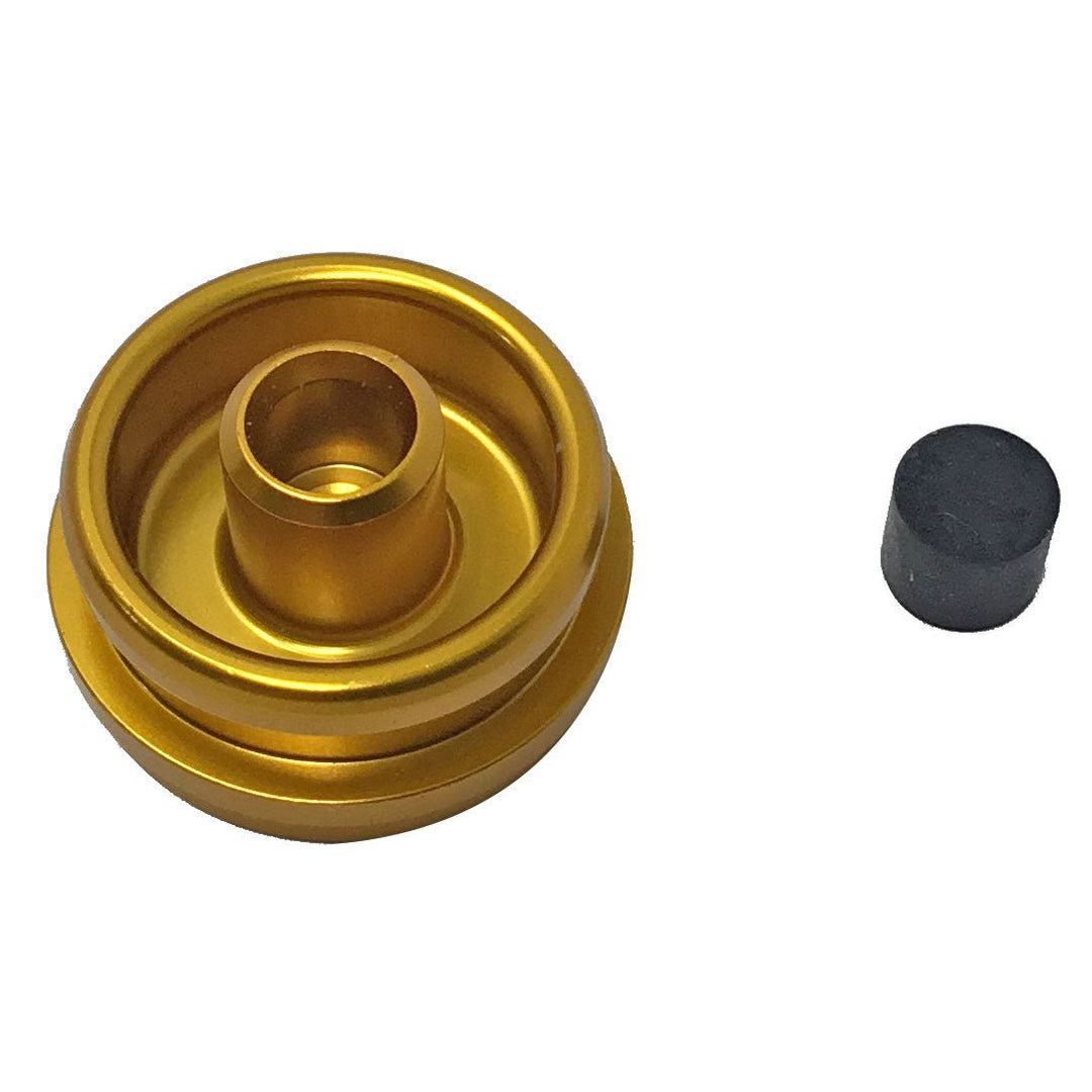 Rear Shock Spring Cane Creek Cane Creek Kitsuma - Bladder Res End Cap W/Plug Saddle Brown