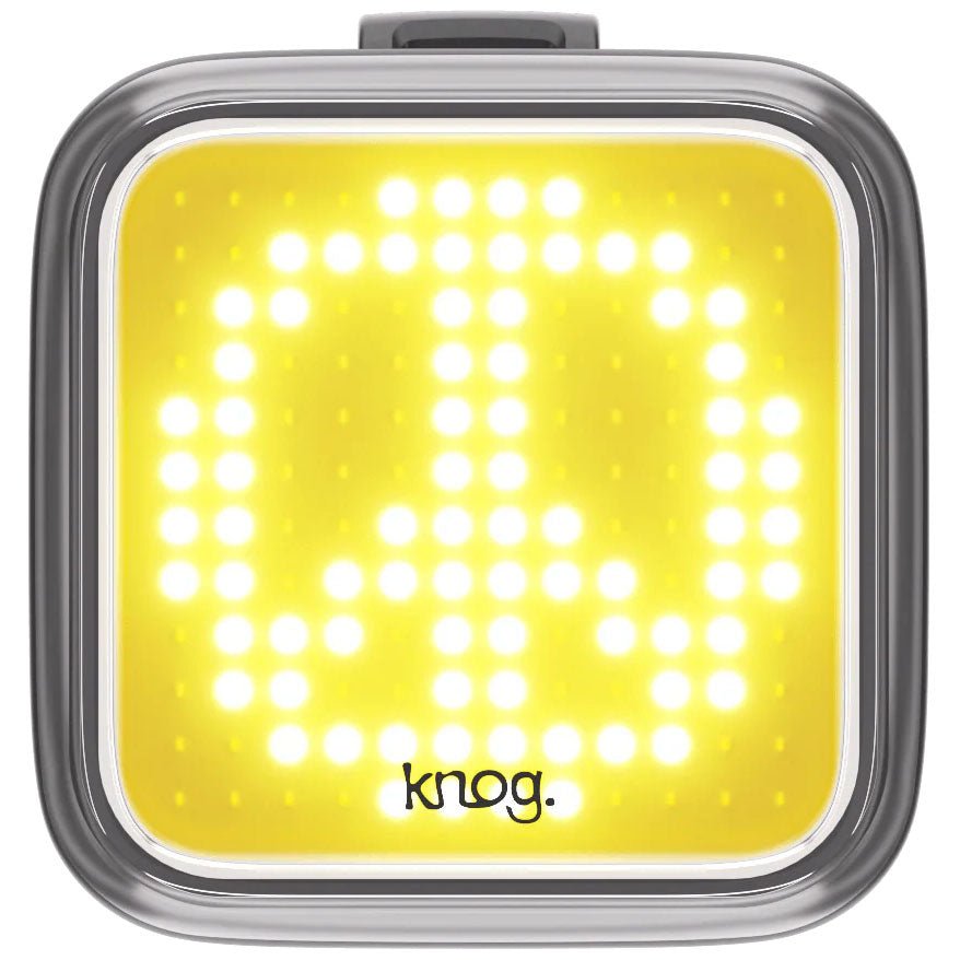 Knog Blinder Light Peace Pattern Front Black