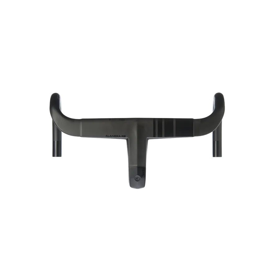 Drop Bars Deda Elementi Deda Elementi Alanera Integrated Carbon Bar Blk100mm x 44cm Dark Slate Gray
