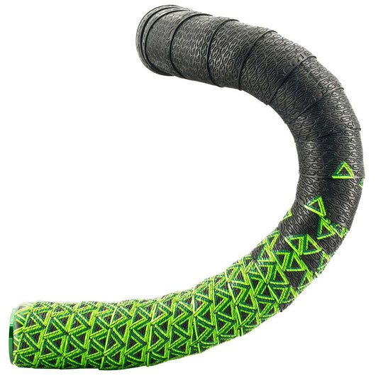 Bar Tape Deda Elementi Deda Elementi Loop Handlebar Tape Black/Green Dark Slate Gray