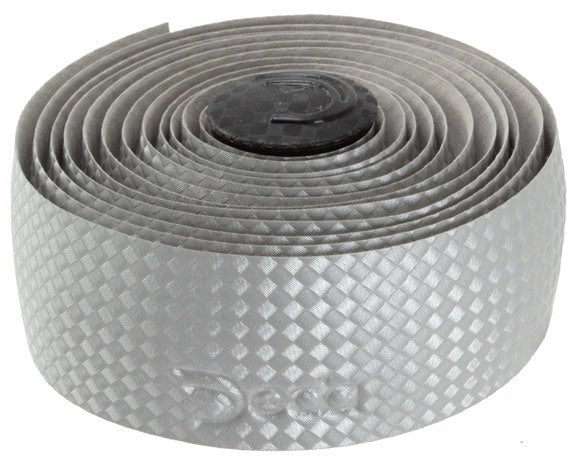 Bar Tape Deda Elementi Deda Elementi Carbo-Weave Handlebar Tape Silver Dark Gray